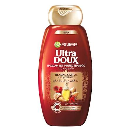 Garnier Ultra Doux Almond Castor Oil Shampoo 400ml